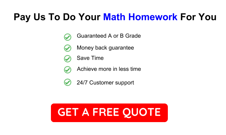 Help do math homework